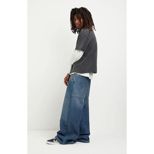 Pacsun Men'S Ryder Ultra Baggy Jeans Dark Blue