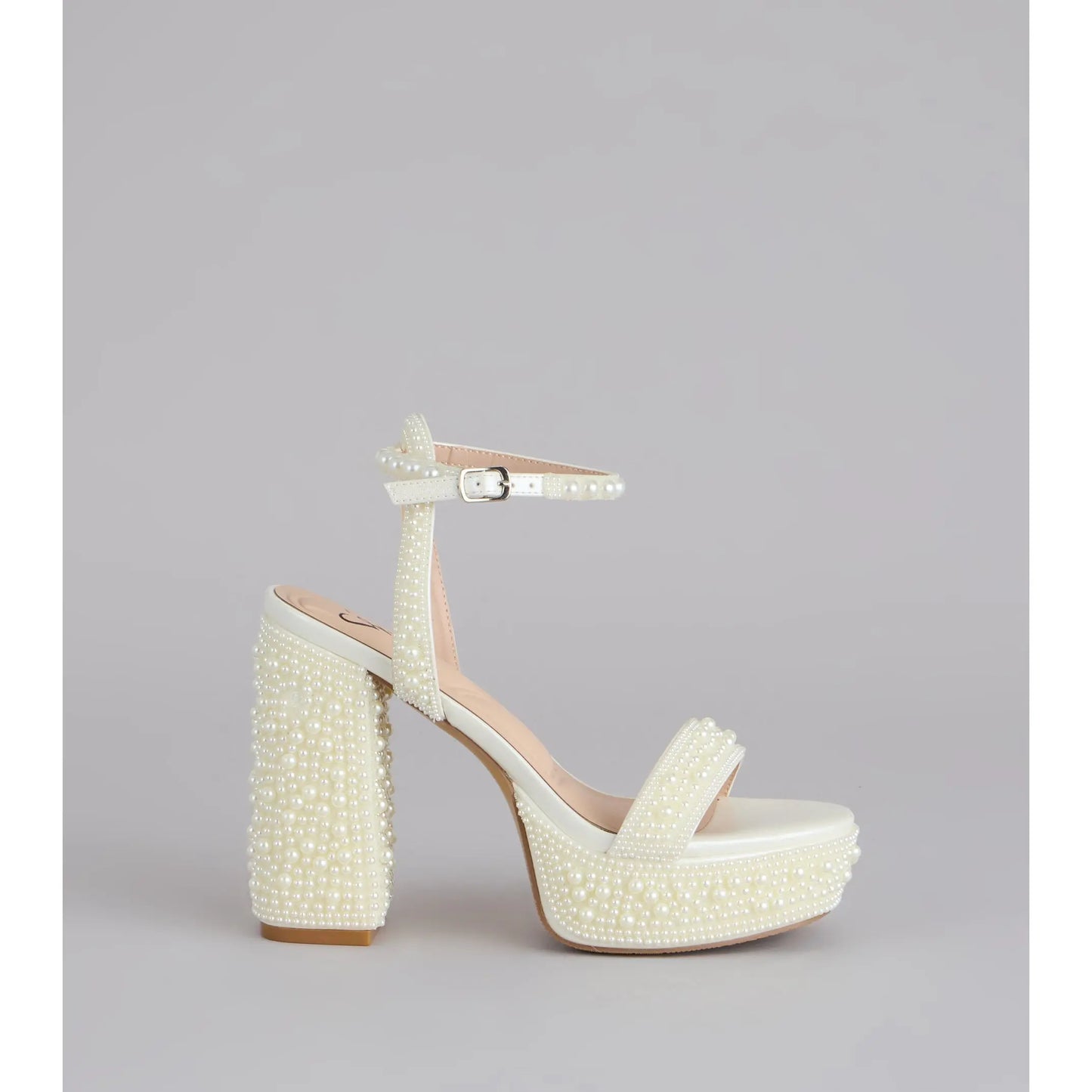 Here Comes the Glow Pearl Heels