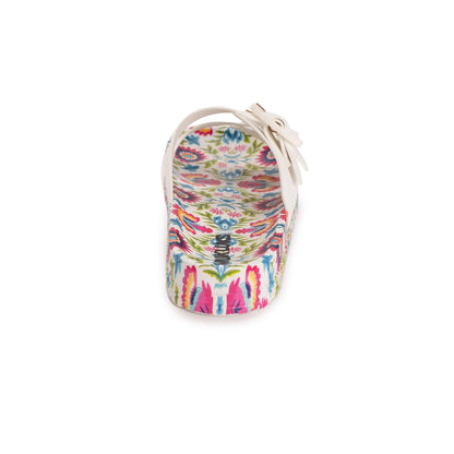 Muk Luks Women'S Sandals, Grand Cayman Printed Style with Adjustable Straps, Arch Support and Cushioned EVA Sole
