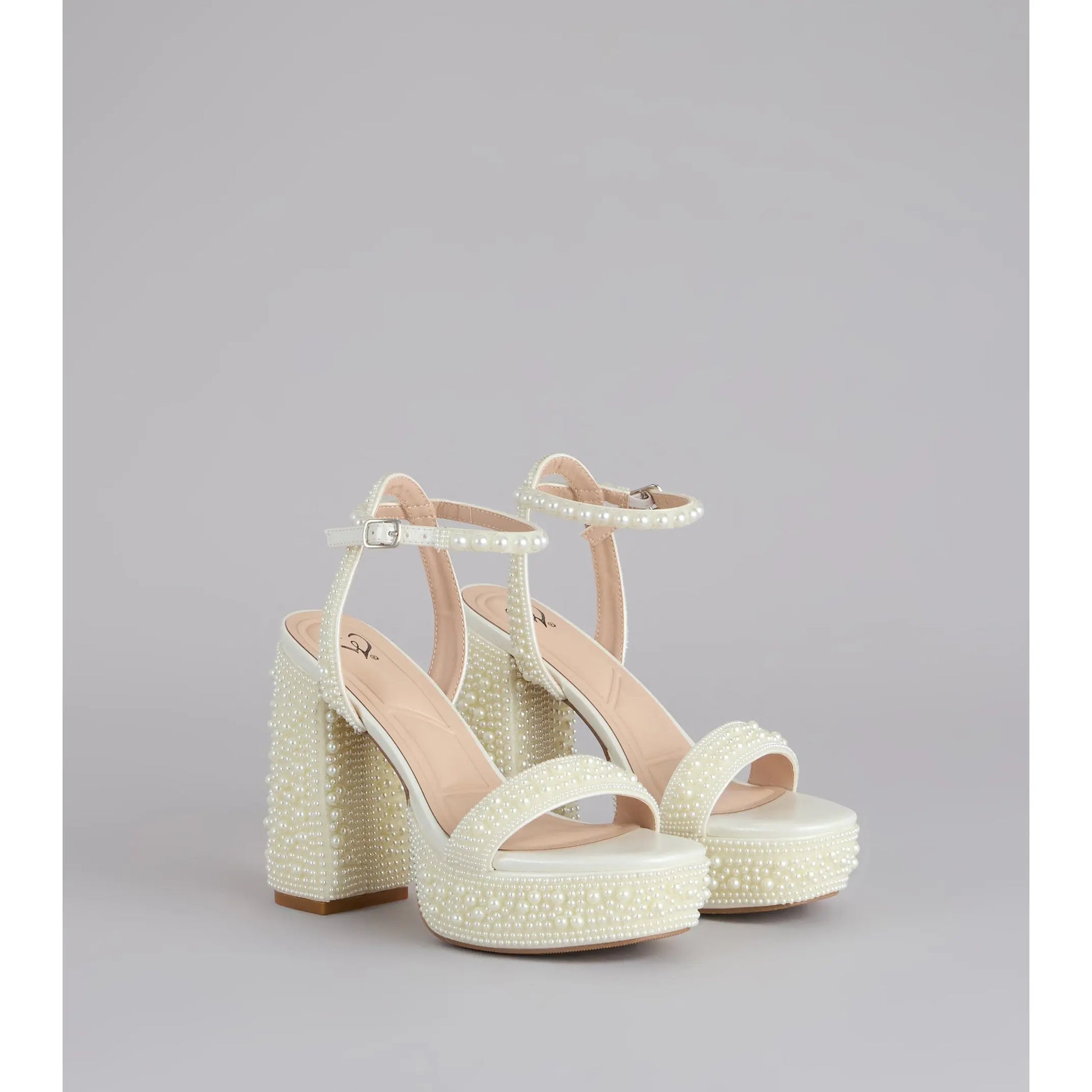Here Comes the Glow Pearl Heels